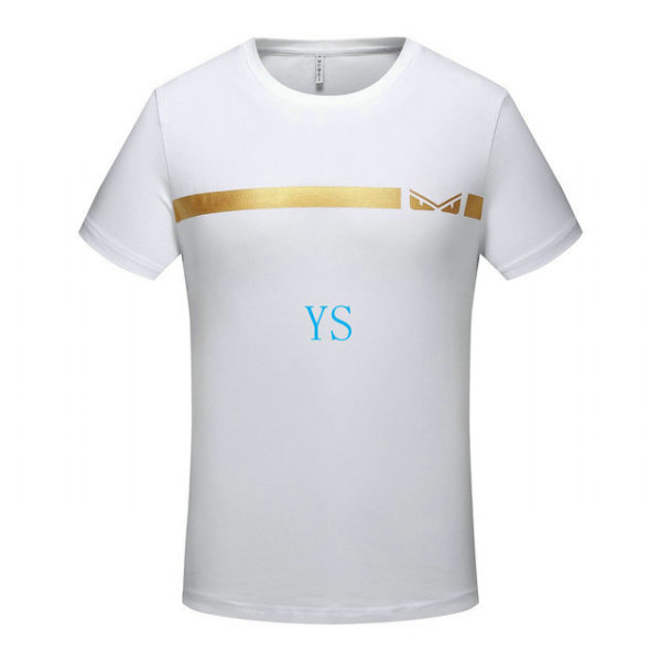 Fendi short round collar T-shirt M-XXXL (17)