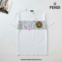 Fendi short round collar T-shirt M-XXL (6)