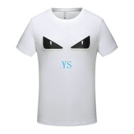 Fendi short round collar T-shirt M-XXXL (23)