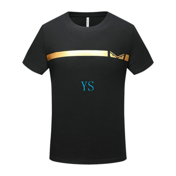 Fendi short round collar T-shirt M-XXXL (16)