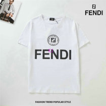 Fendi short round collar T-shirt M-XXL (15)
