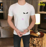 Fendi short round collar T-shirt M-XXXL (152)