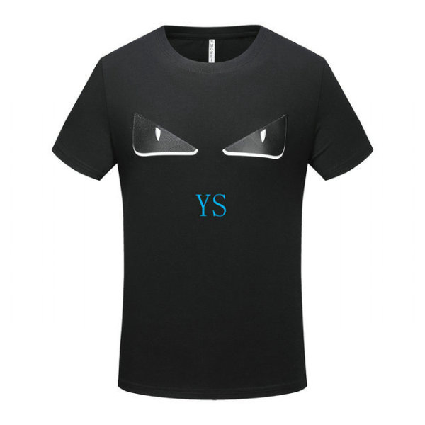 Fendi short round collar T-shirt M-XXXL (24)