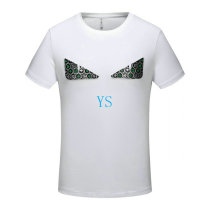 Fendi short round collar T-shirt M-XXXL (22)