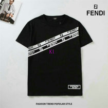 Fendi short round collar T-shirt M-XXL (10)