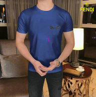 Fendi short round collar T-shirt M-XXXL (156)