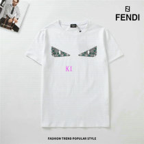 Fendi short round collar T-shirt M-XXL (12)