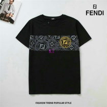 Fendi short round collar T-shirt M-XXL (5)