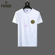 Fendi short round collar T-shirt M-XXXL (89)