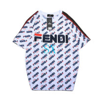 Fendi short round collar T-shirt M-XXXL (66)