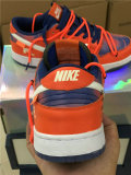 Authentic OFF-WHITE x Futura x Nike Dunk Orange GS