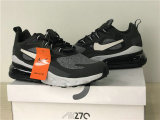 Authentic Nike Air Max 270 React Black/Vast Grey