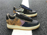 Authentic Travis Scott x Nike Air Force 1 Low Multi-Color/Muted Bronze GS