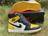 Authentic Air Jordan 1 “Yellow Toe”