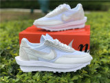 Authentic Sacai x Nike LDWaffle “White Nylon”  (women)