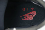 Authentic Off-White x Air Jordan 5 Black/Muslin-Fire Red