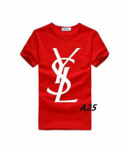 YSL short round collar T-shirt M-XXL (188)