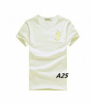 YSL short round collar T-shirt M-XXL (15)