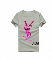 YSL short round collar T-shirt M-XXL (106)