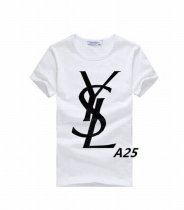 YSL short round collar T-shirt M-XXL (155)