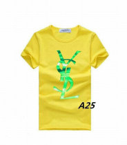 YSL short round collar T-shirt M-XXL (77)