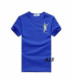 YSL short round collar T-shirt M-XXL (18)