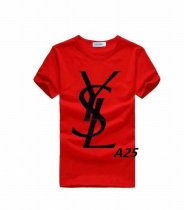 YSL short round collar T-shirt M-XXL (160)