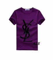 YSL short round collar T-shirt M-XXL (158)