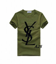 YSL short round collar T-shirt M-XXL (163)