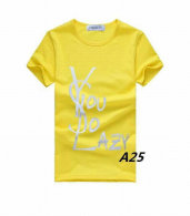 YSL short round collar T-shirt M-XXL (230)