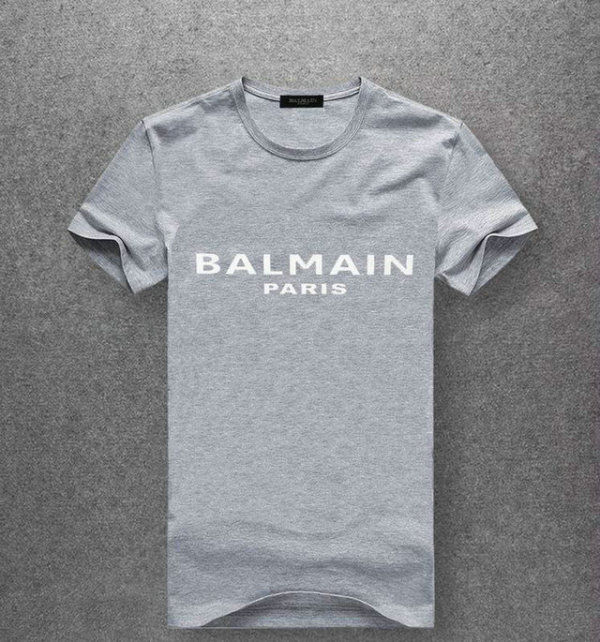 Balmain short round collar T-shirt M-XXXXL (11)