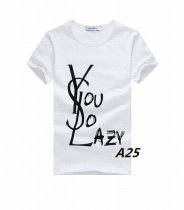 YSL short round collar T-shirt M-XXL (237)