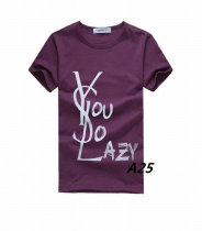 YSL short round collar T-shirt M-XXL (236)
