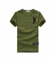 YSL short round collar T-shirt M-XXL (177)