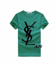 YSL short round collar T-shirt M-XXL (164)
