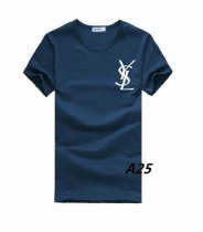 YSL short round collar T-shirt M-XXL (198)