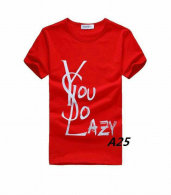 YSL short round collar T-shirt M-XXL (229)