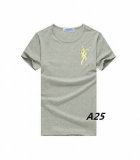 YSL short round collar T-shirt M-XXL (24)