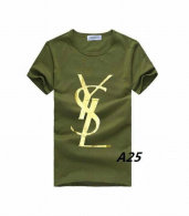 YSL short round collar T-shirt M-XXL (9)