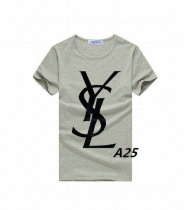 YSL short round collar T-shirt M-XXL (162)