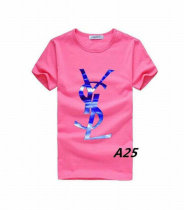 YSL short round collar T-shirt M-XXL (53)