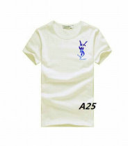 YSL short round collar T-shirt M-XXL (68)