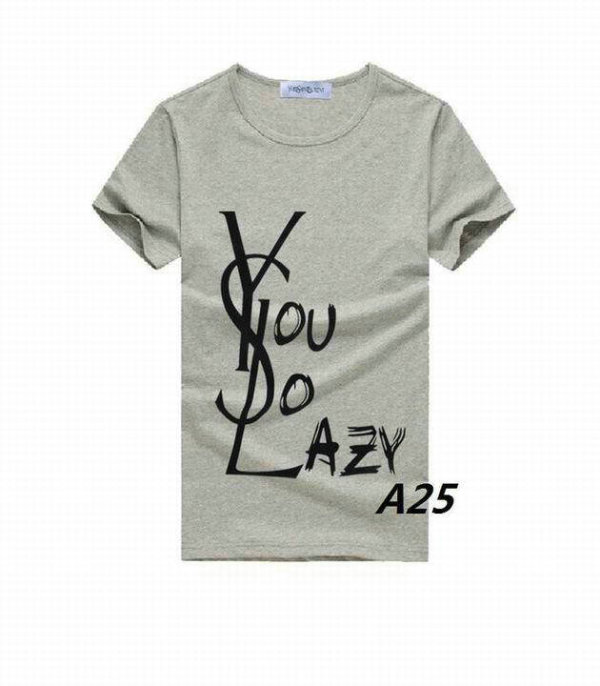 YSL short round collar T-shirt M-XXL (244)