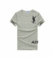 YSL short round collar T-shirt M-XXL (176)