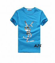 YSL short round collar T-shirt M-XXL (41)