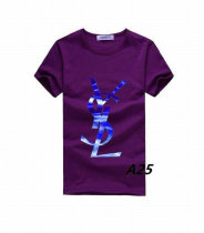 YSL short round collar T-shirt M-XXL (46)