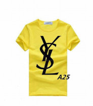 YSL short round collar T-shirt M-XXL (161)