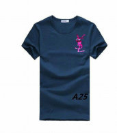 YSL short round collar T-shirt M-XXL (114)