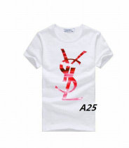 YSL short round collar T-shirt M-XXL (127)