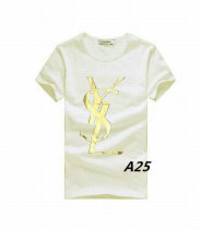YSL short round collar T-shirt M-XXL (12)